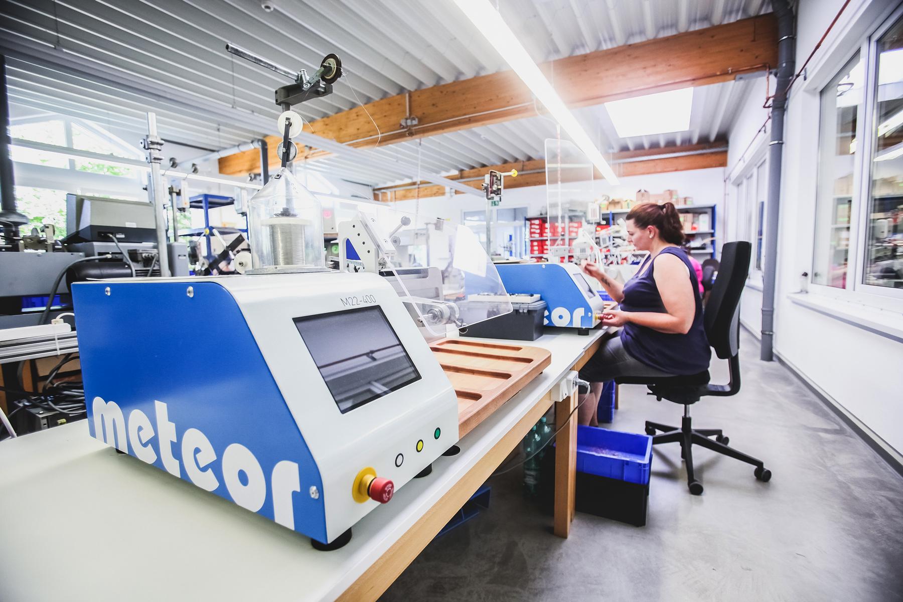 Spulenproduktion bei Müller Spülen