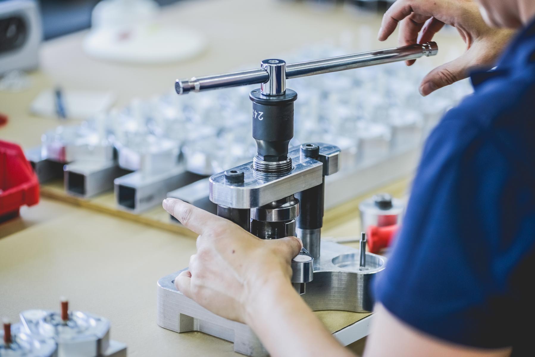 Spulenproduktion bei Müller Spülen