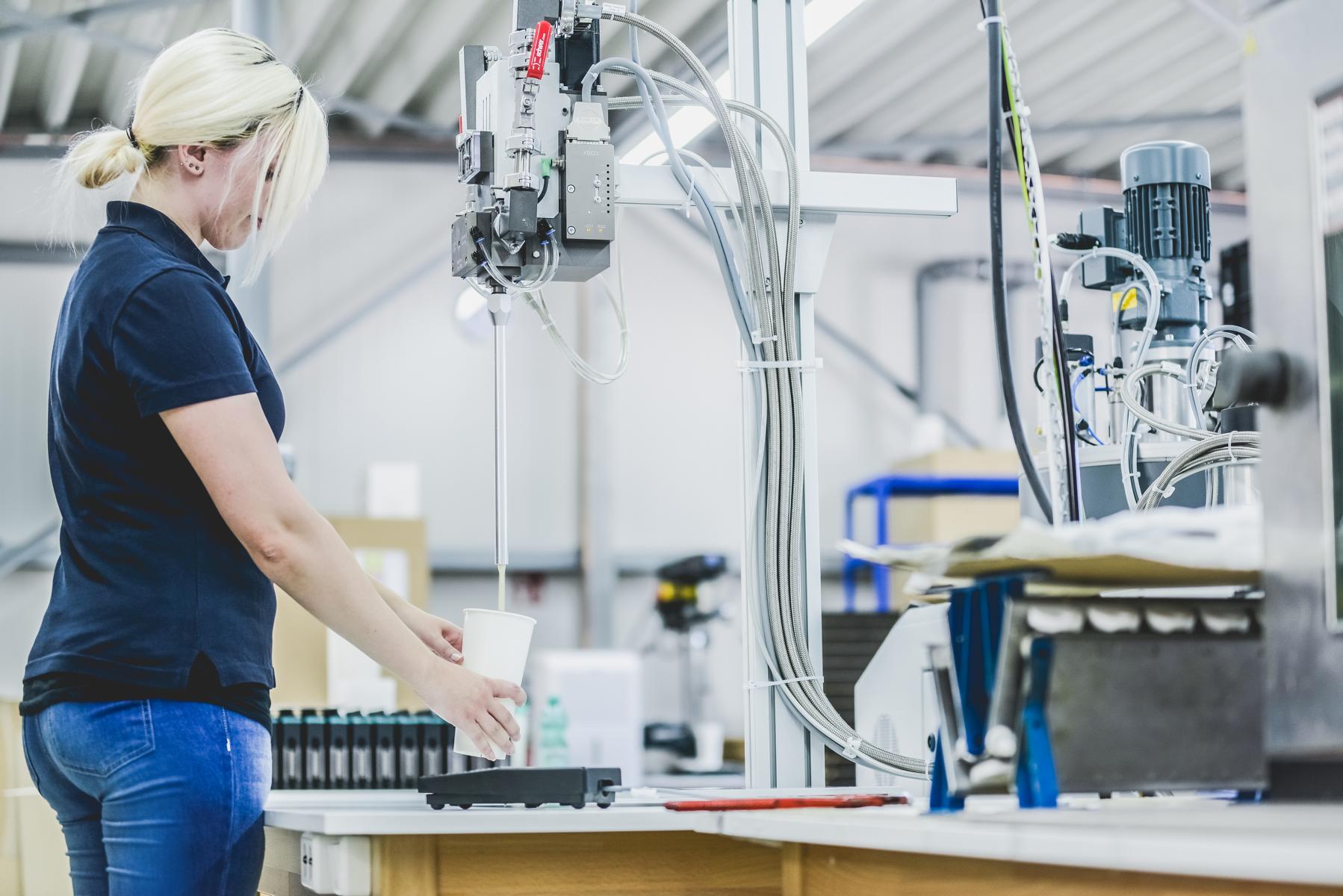 Spulenproduktion bei Müller Spülen