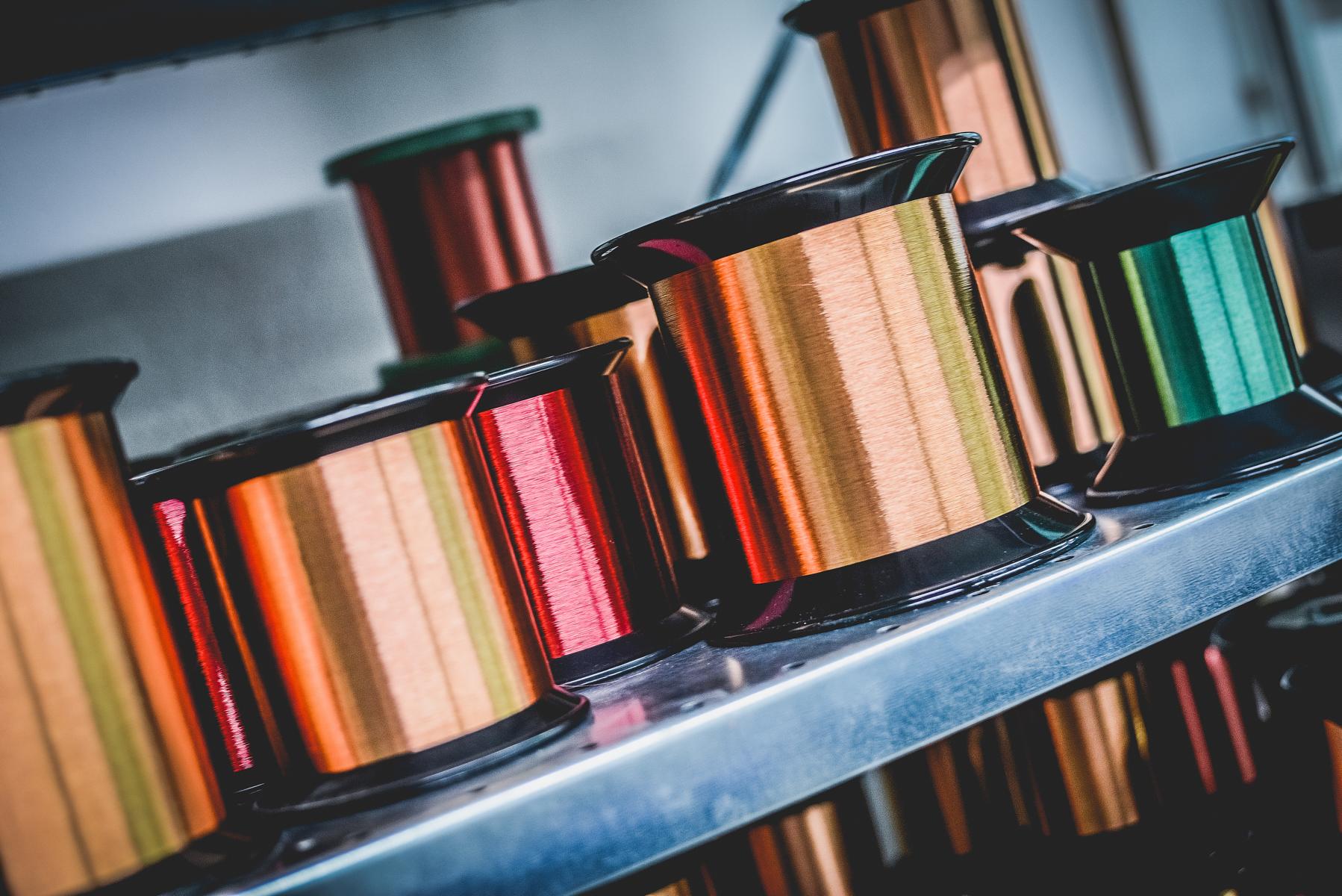 Spulenproduktion bei Müller Spülen